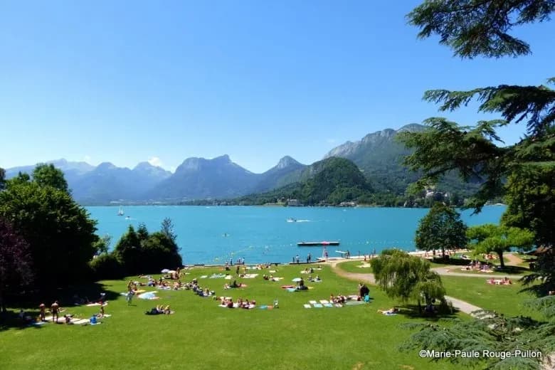 Plage d'Angon - Talloires - France