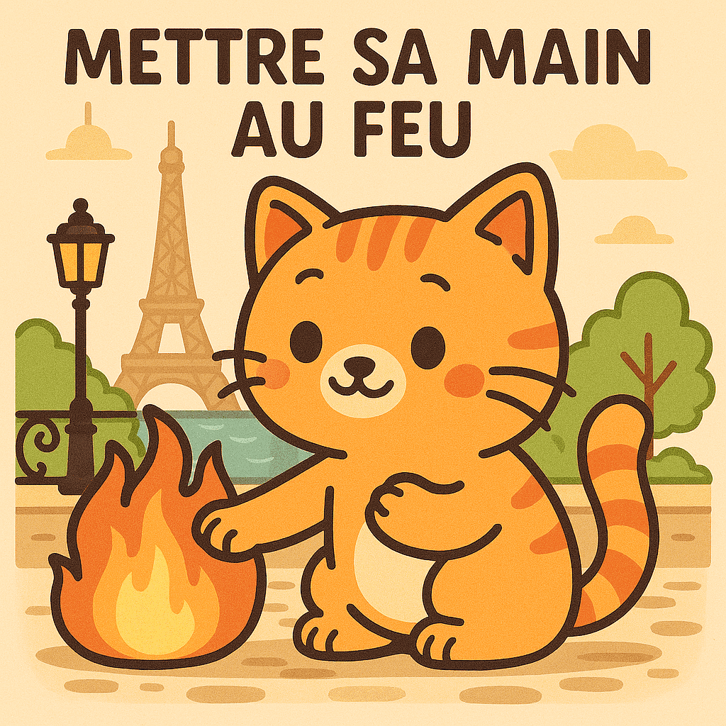 Mettre sa main au feu
