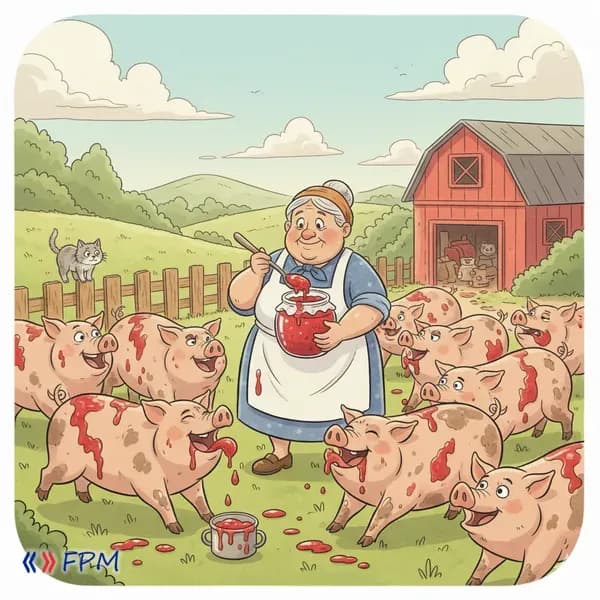 Donner de la confiture aux cochons